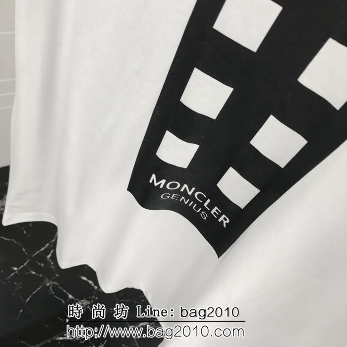 Moncler蒙口藤原浩合作系列 19ss早春新款短袖 數碼直噴印花 定制純棉面料 高版本男女同款 ydi2020